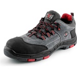 CXS Cxs rock slate s1p / Кожени ниски обувки s1p - черно/червено 46 (212603270046)