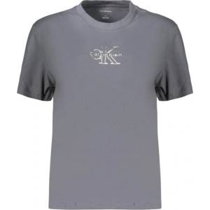 Calvin Klein Дамска тениска с къс ръкав calvin klein, Размер l, Цвят Синьо (lv047d873g_blckp)