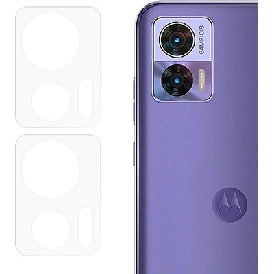 Два броя удароустойчив стъклен протектор за камера за Motorola Edge 30 Neo