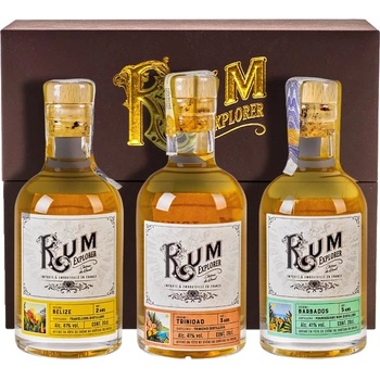 Rum Explorer 41% 3 x 0,2 l (set)