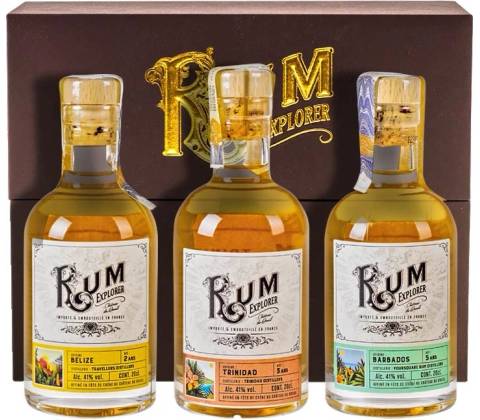 Rum Explorer 41% 3 x 0,2 l (set)