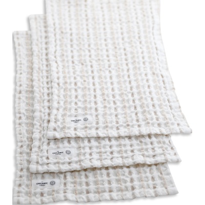 The Organic Company Малки кърпи за съдове Big Waffle 25 x 40 см сивкавобежови (1190-226)