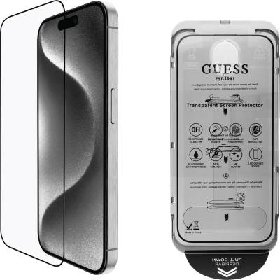GUESS GUTGP16LBOKGCIT iPhone 16 Pro 6, 3" Закалено защитно стъкло 2.5D Outline - защита на екрана (GUTGP16LBOKGCIT)