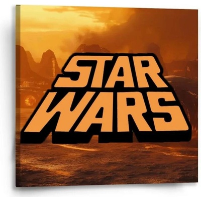 Sablio Obraz Star Wars Lávová planeta - 50x50 cm