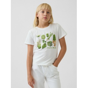 GAP Бебешка тениска с щампа Gap GAP | Byal | Момичешки | XS - zoot - 27,21 лв