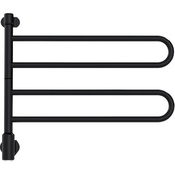 PAX Електрическа лира за кърпи Pax Flex U 2/650, 43W с таймер Momento II - черна (26-1040)