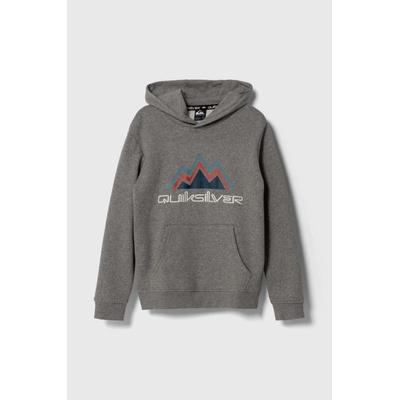 Quiksilver Big Logo Snow Youth Hoodie heather grey