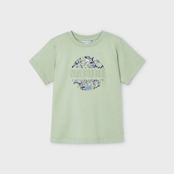 MAYORAL Тениска с къс ръкав "nature" в бледо зелено за мини момче Mayoral