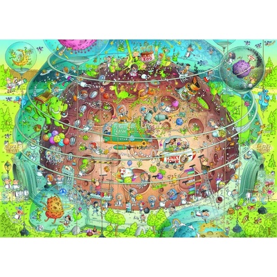 Heye - Puzzle Marino Degano: Cosmic Habitat - 1 000 piese