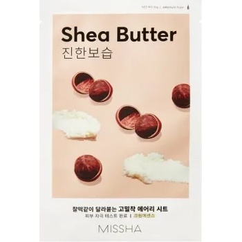 Image 1 of MISSHA Airy Fit Sheet Mask Shea Butter - Текстилна маска за лице с масло от ший 19гр