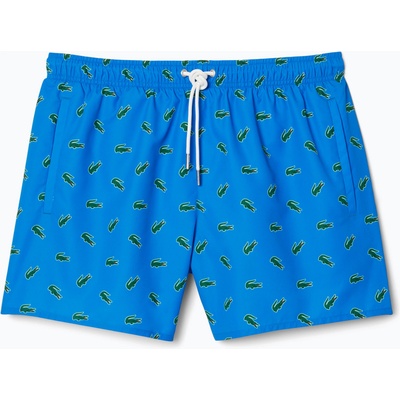 Lacoste Мъжки къси панталони за плуване Lacoste MH7188 gypsy blue/multico