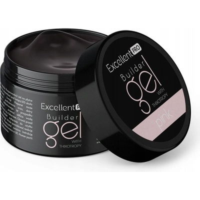 Excellent Pro stavební gel pink clear 50 g