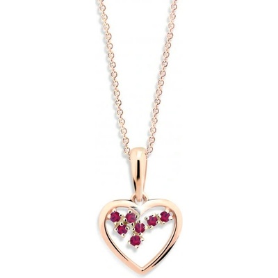 Cutie Jewellery prívesok z ružového zlata Z6299 1606 40 40 X 4