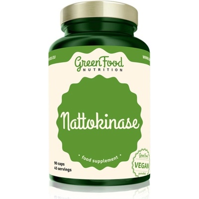 GreenFood Nutrition Nattokinase podpora normální funkce oběhového systému 90 ks