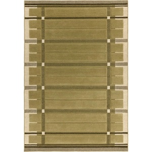 Asiatic Carpets Зелен/бежов ръчно изработен вълнен килим 200x290 cm - Asiatic Carpets (FABL200290SAGE)