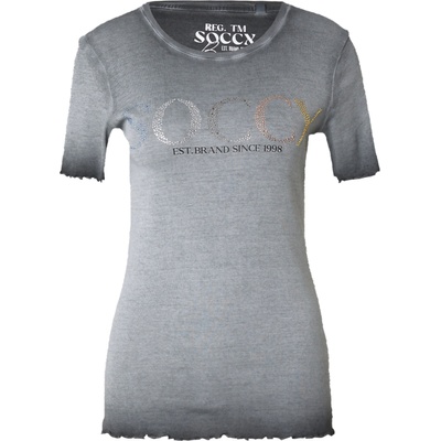 Soccx Тениска 'HOLLY' сиво, размер M