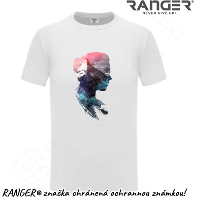 Tričko Ranger Hlava a Biela