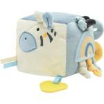 KikkaBoo Плюшено кубче Stripy Friends (31201010464) - salemax