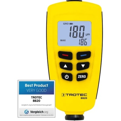 Trotec Дигитален дебеломер Trotec BB20, 0 до 1250 m (3510205075)