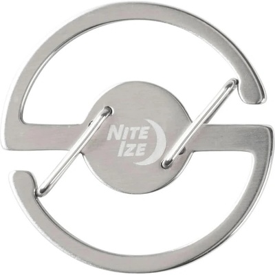 Nite Ize Medallion lanyard - Silver (Black)