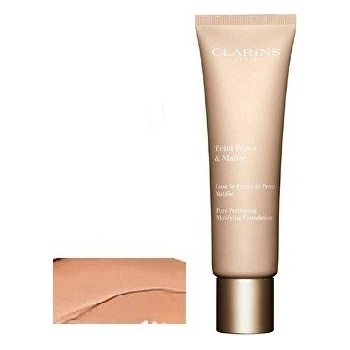 Clarins Teint Pores and Matite matující tekutý make-up 4Nude Amber 30 ml