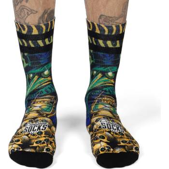 American socks чорапи AMERICAN SOCKS - Black Plague - AS502