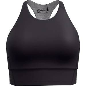 Smartwool Дамски спортен сутиен Smartwool Women's Active Crop Bra Sports bra - Black (114-3408-0213)