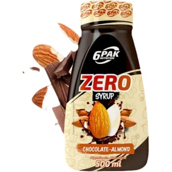Image 1 of 6PAK Nutrition Syrup Zero - Chocolate Almond [500 мл]
