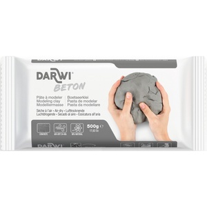 Darwi The Self-Hardening Modelling Clay Beton Самосъхнеща глина Beton 500 g (DA0820500000C)