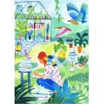 Pieces & Peace - Puzzle Reading in the Garden - 500 piese
