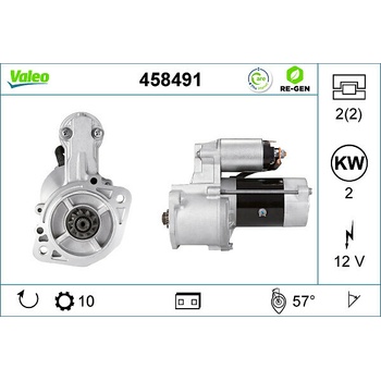 VALEO Štartér 458491