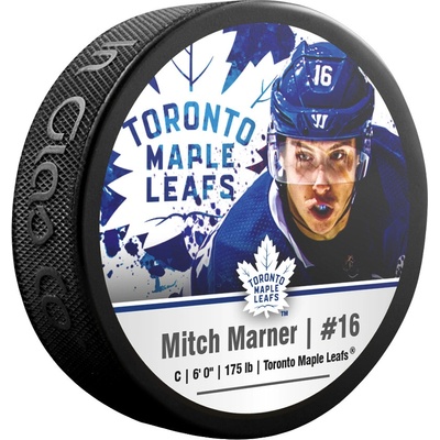 Inglasco / Sherwood Puk Toronto Maple Leafs Mitch Marner #16 NHLPA