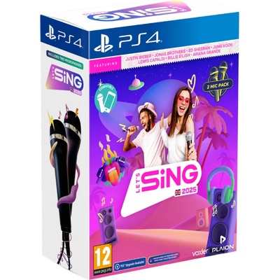 PLAION Let's Sing 2025 [Double Mic Bundle] (PS4)