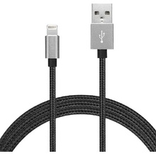 W-Star KBLTNNYBK1m USB na Lightning, 3A, 1m, černý