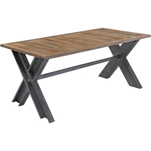 EX Home Трапезна маса EX Home модел Doker Kros, 180 см, Масив