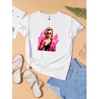 Image 1 of Дамска тениска a30. c4. w