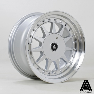 AUTOSTAR Raider 7,5x15 4x100-108 ET20 silver