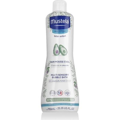 Mustela Bébé pena do kúpeľa Multi-Sensory Bubble Bath 750 ml