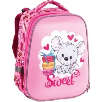 PULSE Ученическа раница PULSE Anatomic Cube Happy Mouse