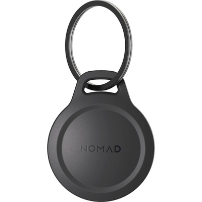Nomad Висококачествен ключодържател от поликарбонат за Apple AirTag - Nomad Rugged AirTag Keychain (черен) (NM009926858)