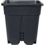  Квадратна Саксия Super-Vega Black P&B 16л (610669)
