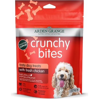 Arden Grange crunchy bites with fresh chicken 225 g