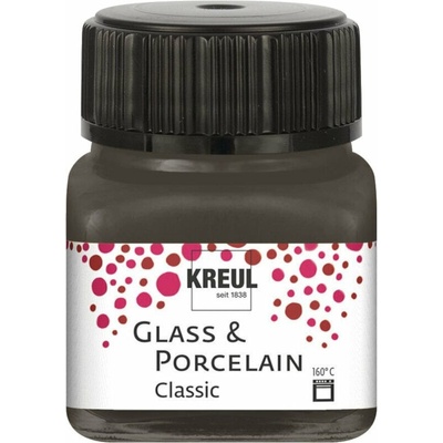 Kreul Classic Farba na sklo 20 ml Dark Brown
