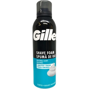 Gillette пяна за бръснене, Original, Sensitive, 300мл
