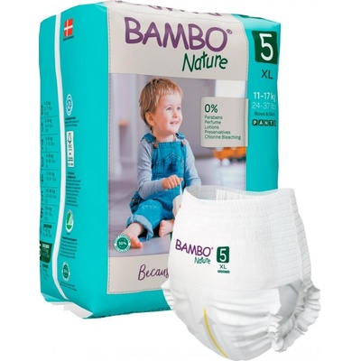 Bambo Nature Pants 5 XL 12-18 kg 19 ks