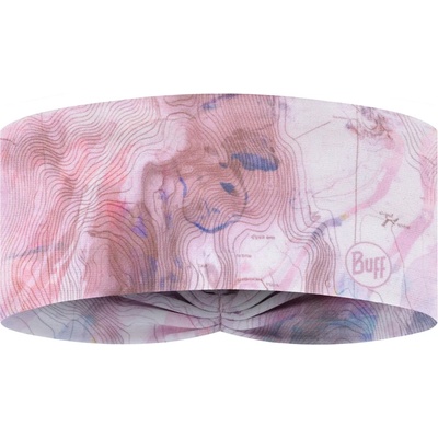 Buff Лента за глава Buff Coolnet UV Ellipse Headband - Orisa Pink Azalea - размер One Size (904-1511-0811)