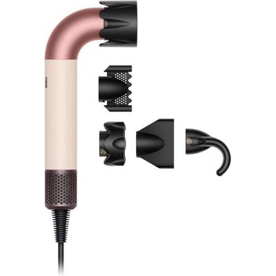 Dyson Supersonic r Straight + Wavy Ceramic Pink/Rose Gold senzor Time of Flight 113332-01