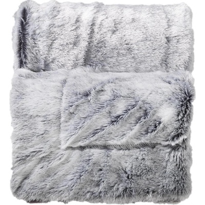 Douceur d'intérieur Šedý přehoz na postel ANTARTIC, 125x150 cm šedá