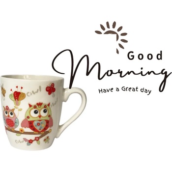 Image 1 of Керамична чашка Бухалче овал (10-127-и)