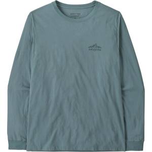 Patagonia Мъжка блуза с дълъг ръкав Patagonia L/S Cloud Crag T-Shirt Longsleeve - Blue Sage (217-0788-0114)